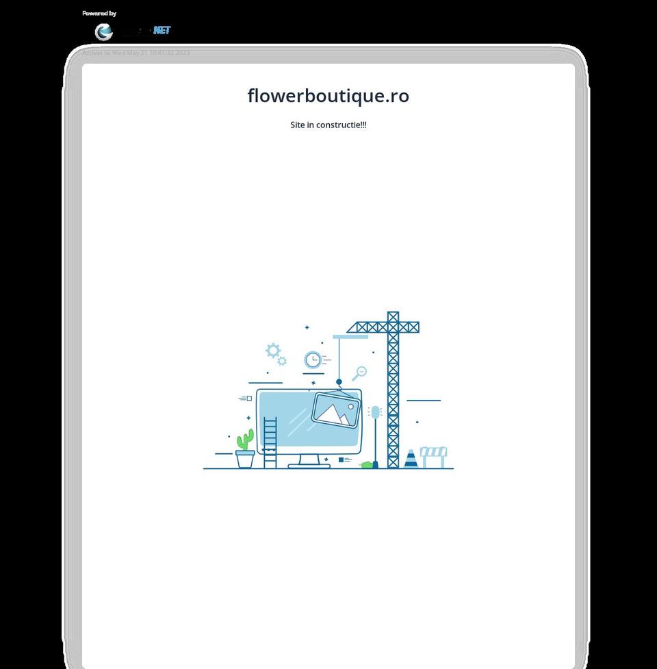 flowerboutique.ro shopify website screenshot