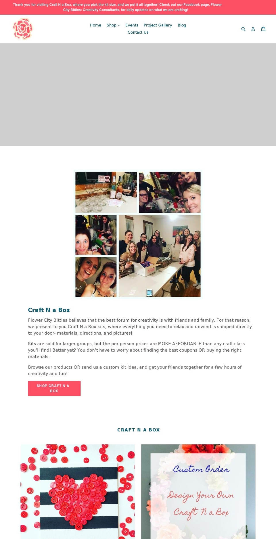 flowercitybitties.com — Shopify storefront screenshot