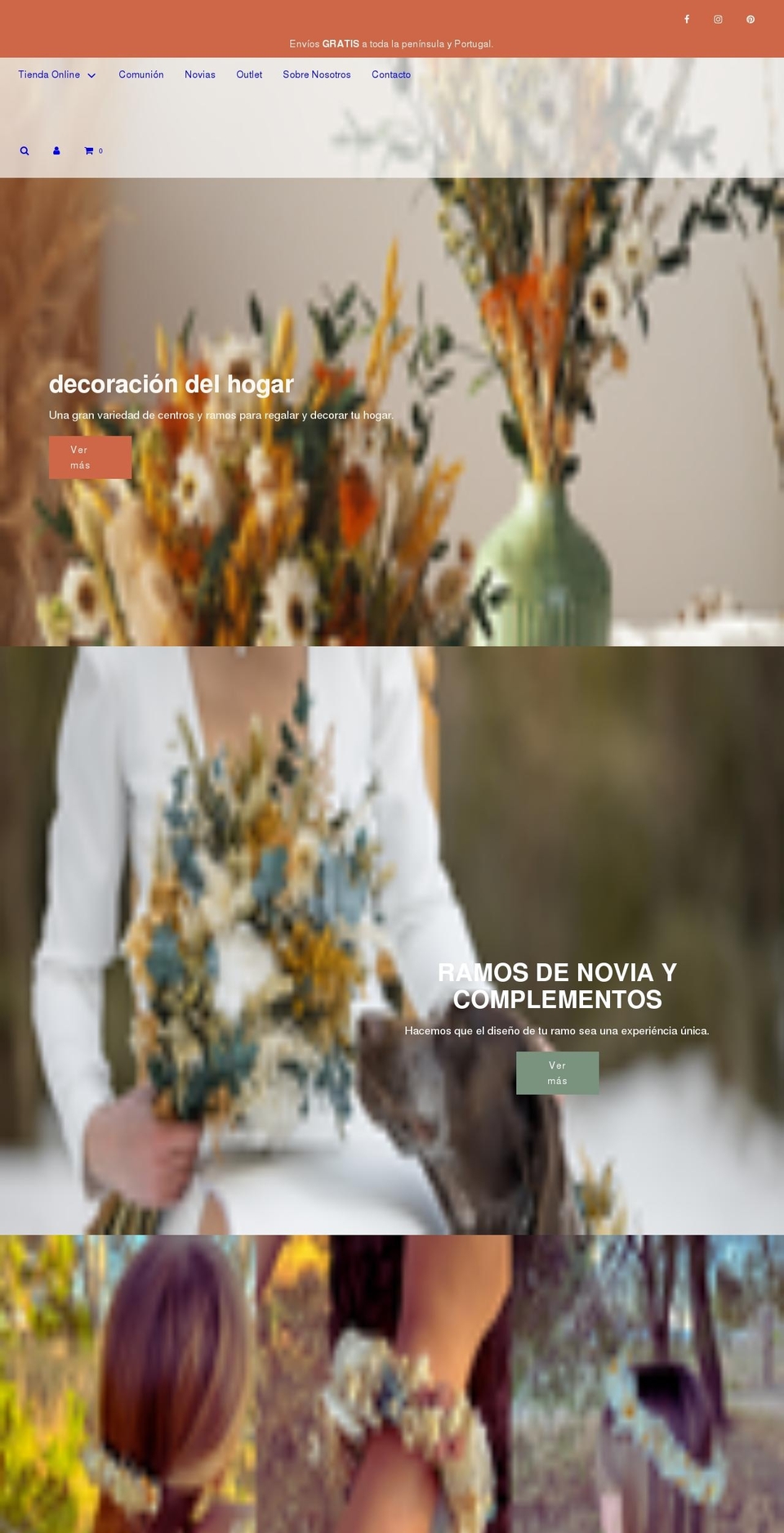 floweringmoments.com shopify website screenshot