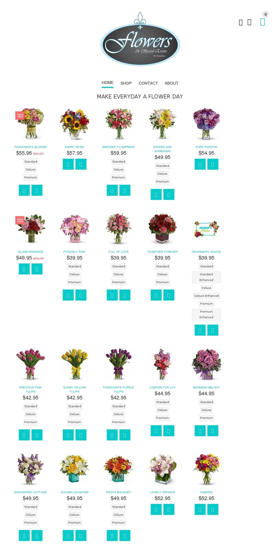 yourstore-v2-0-2 Shopify theme site example flowersbysauchas.com