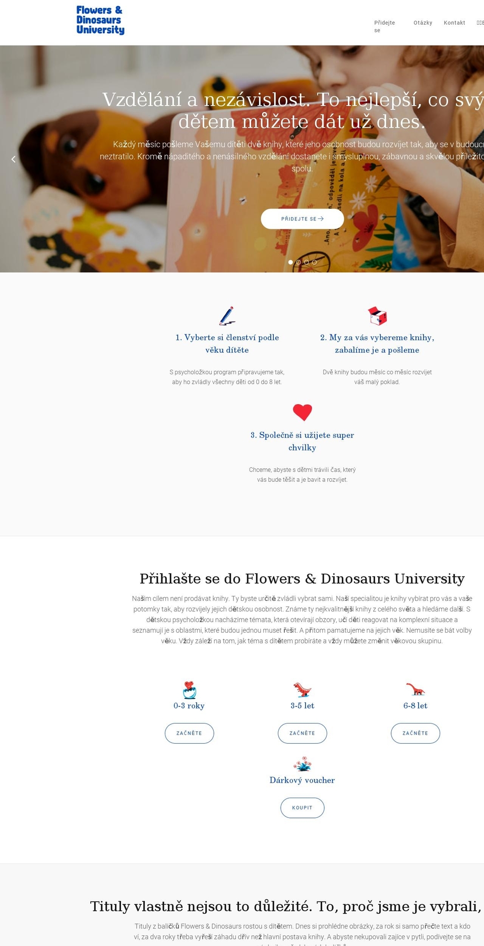 flowersdinosaurs.com shopify website screenshot