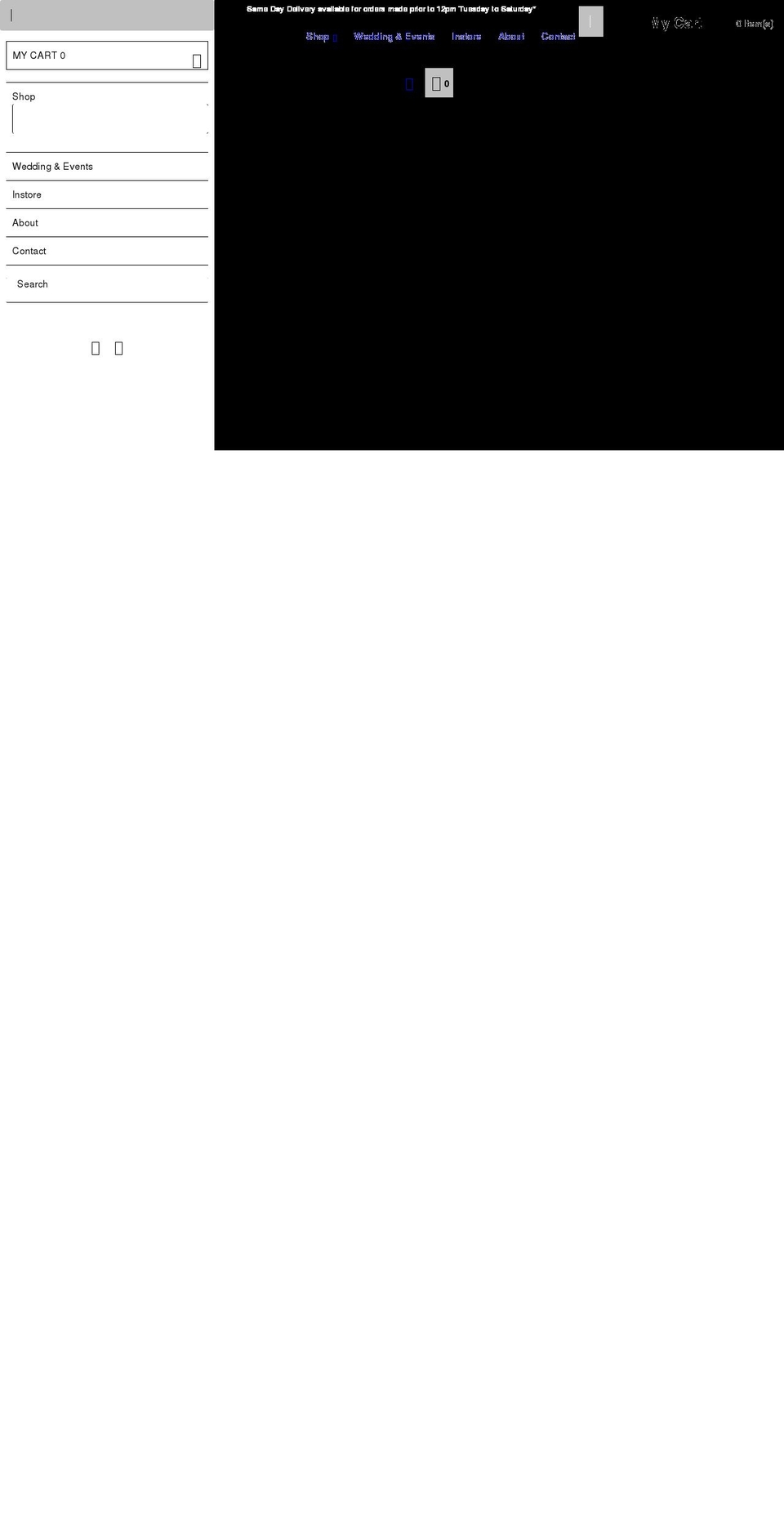 flowersinthewindow.com.au shopify website screenshot