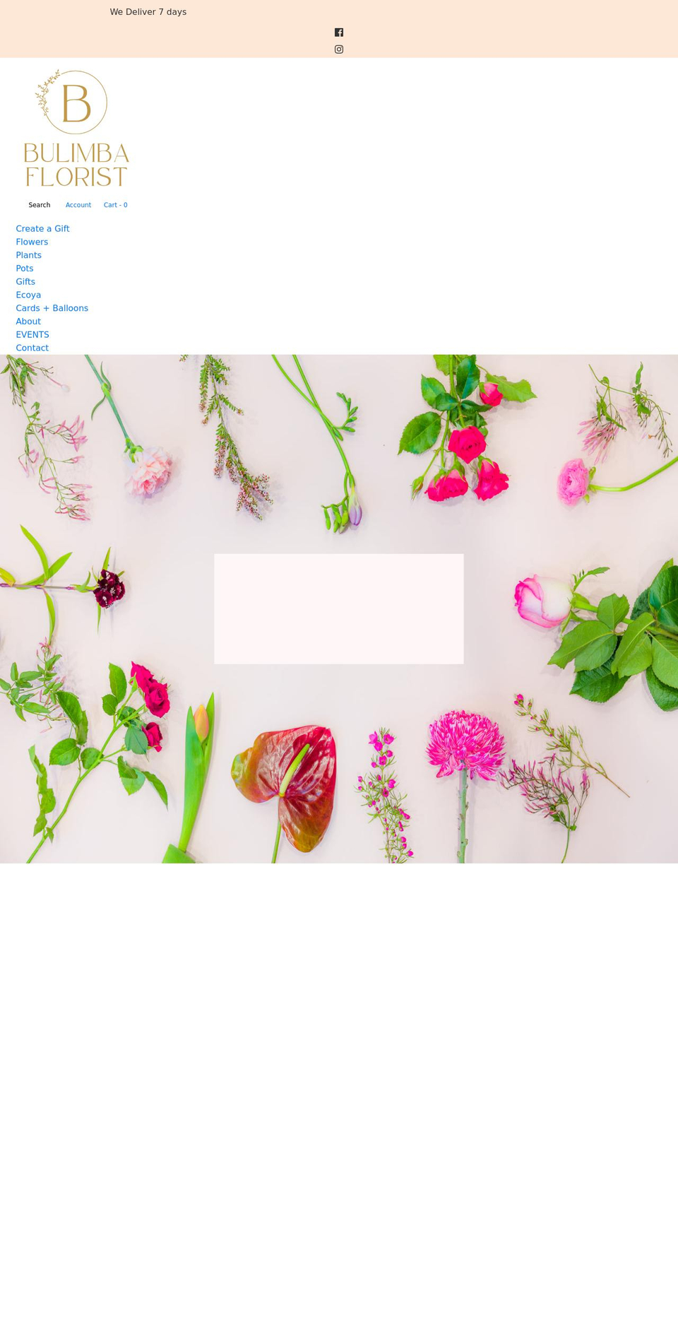 flowersonoxford.com.au shopify website screenshot