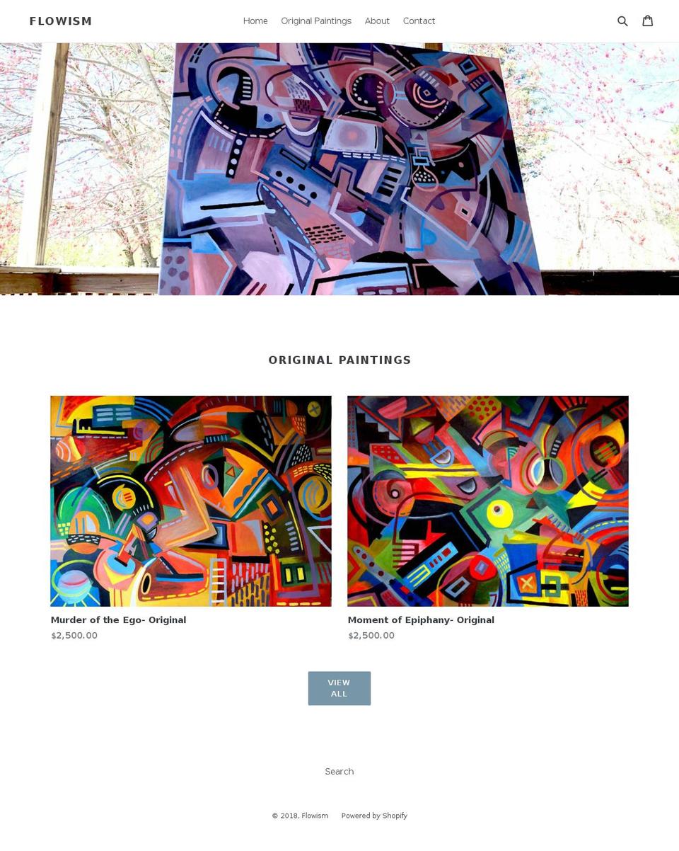 flowism.net shopify website screenshot