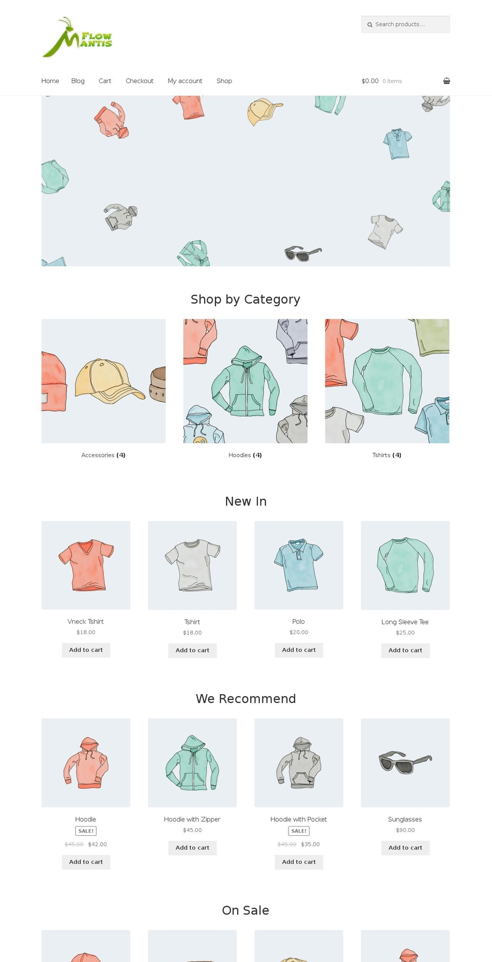 ShopBooster Shopify theme site example flowmantis.com