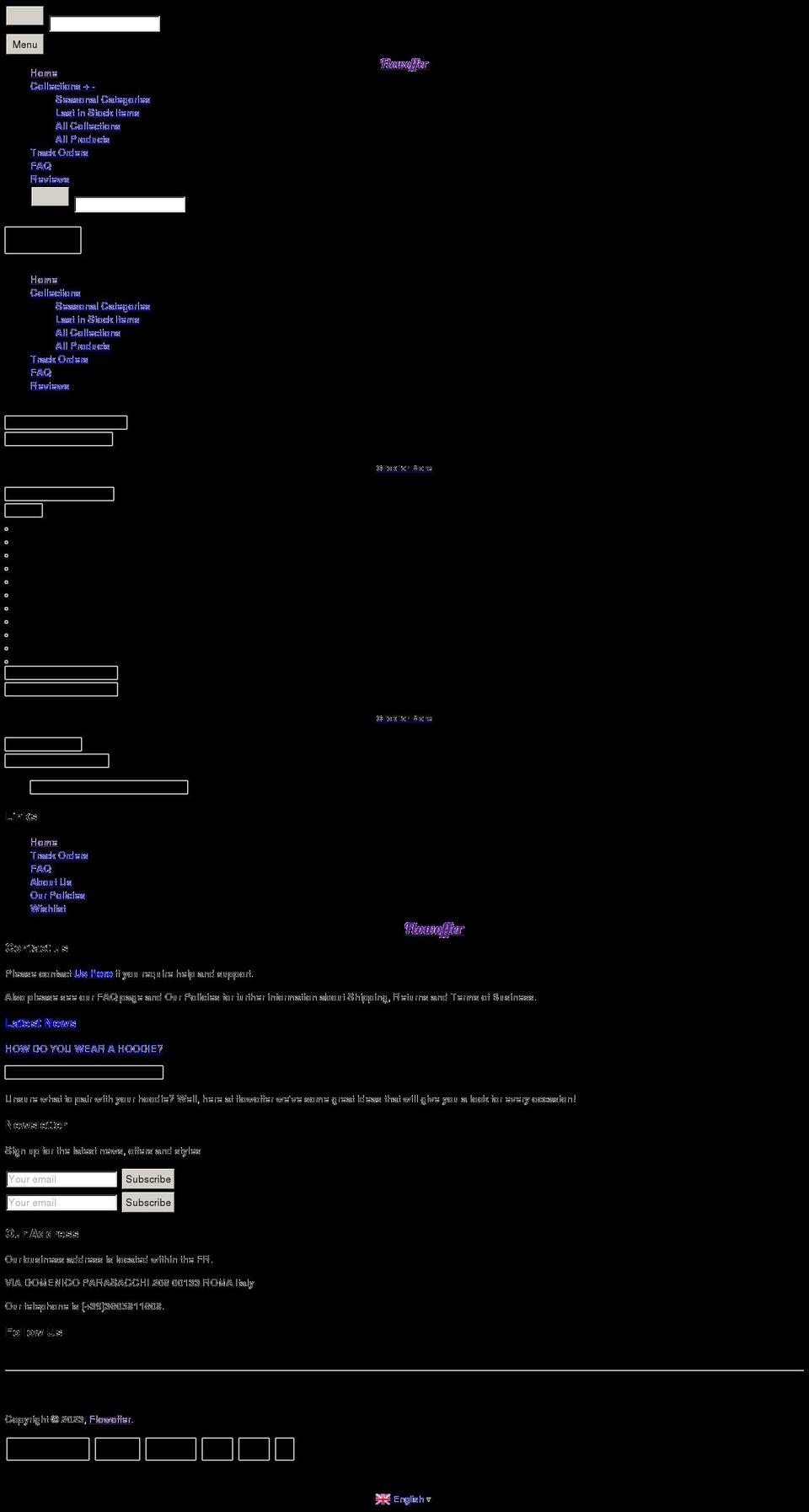 flowoffer.com shopify website screenshot