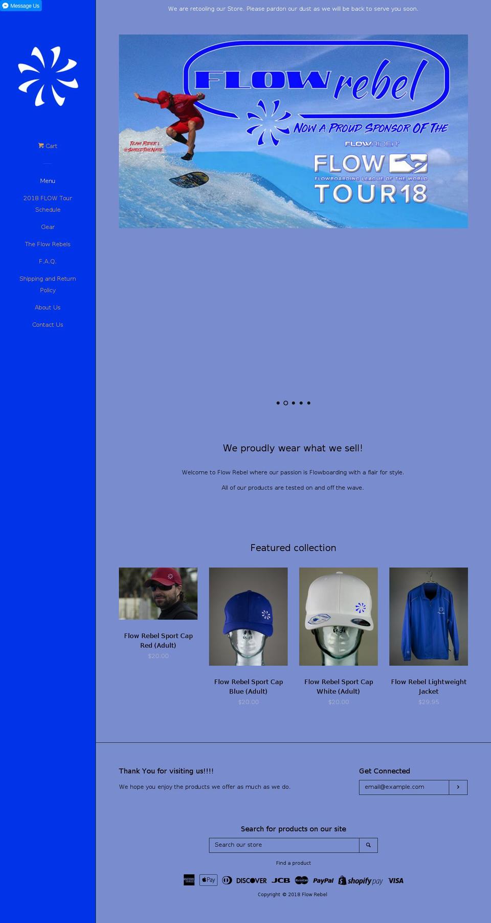 flowrebel.com — Shopify storefront screenshot