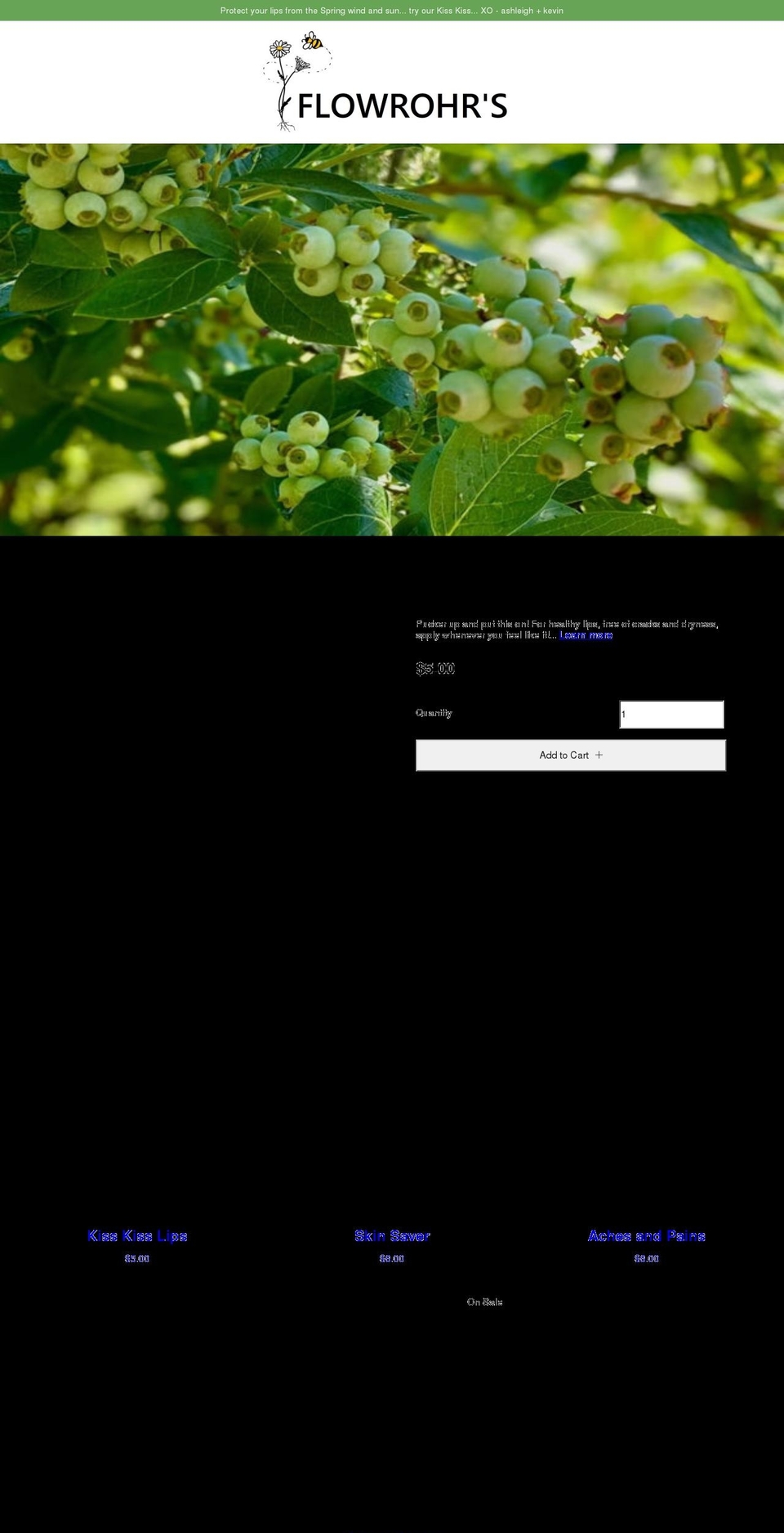 flowrohrs.com shopify website screenshot