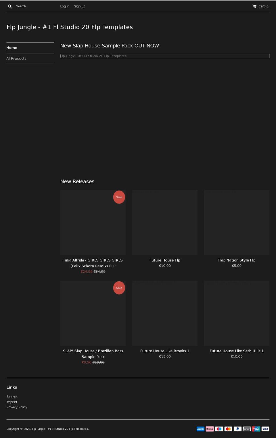 flpjungle.com shopify website screenshot