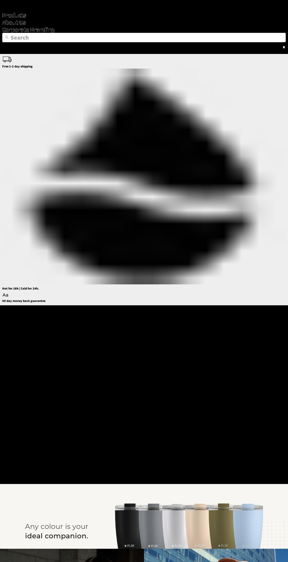 flsk.co.uk shopify website screenshot