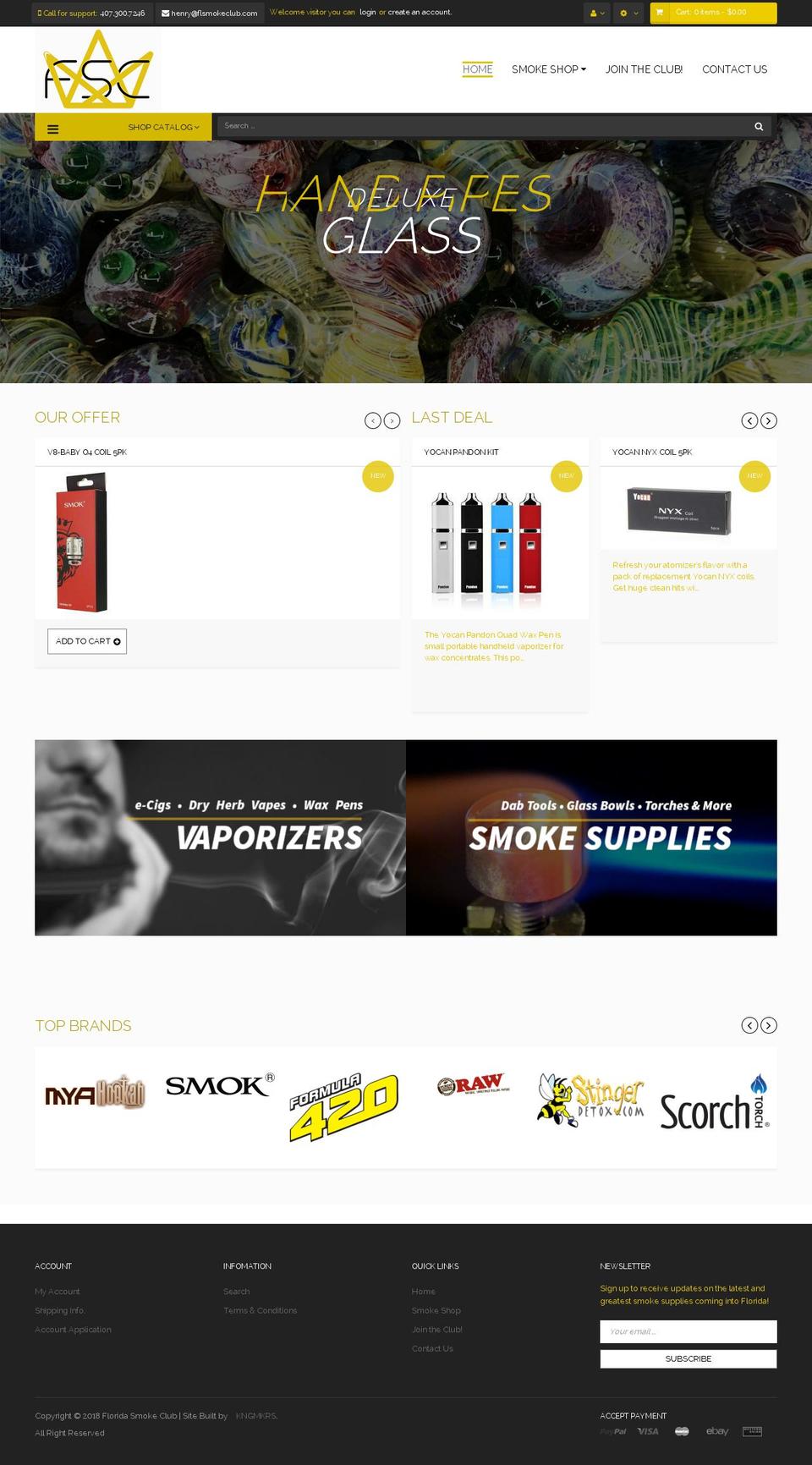 ap-windsrufing Shopify theme site example flsmokeclub.com