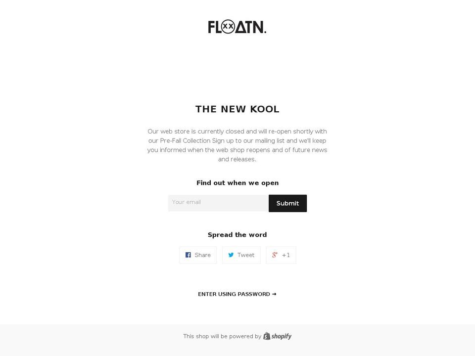 fltnco.com shopify website screenshot