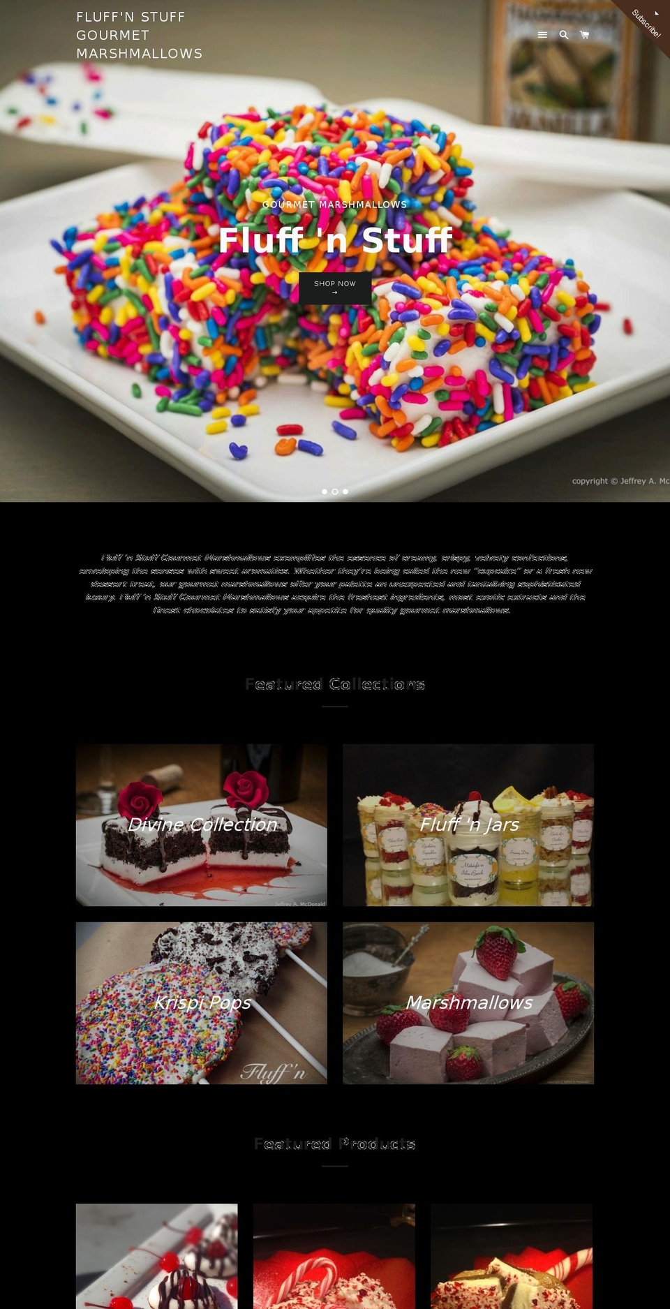 fluffn-stuff.com shopify website screenshot