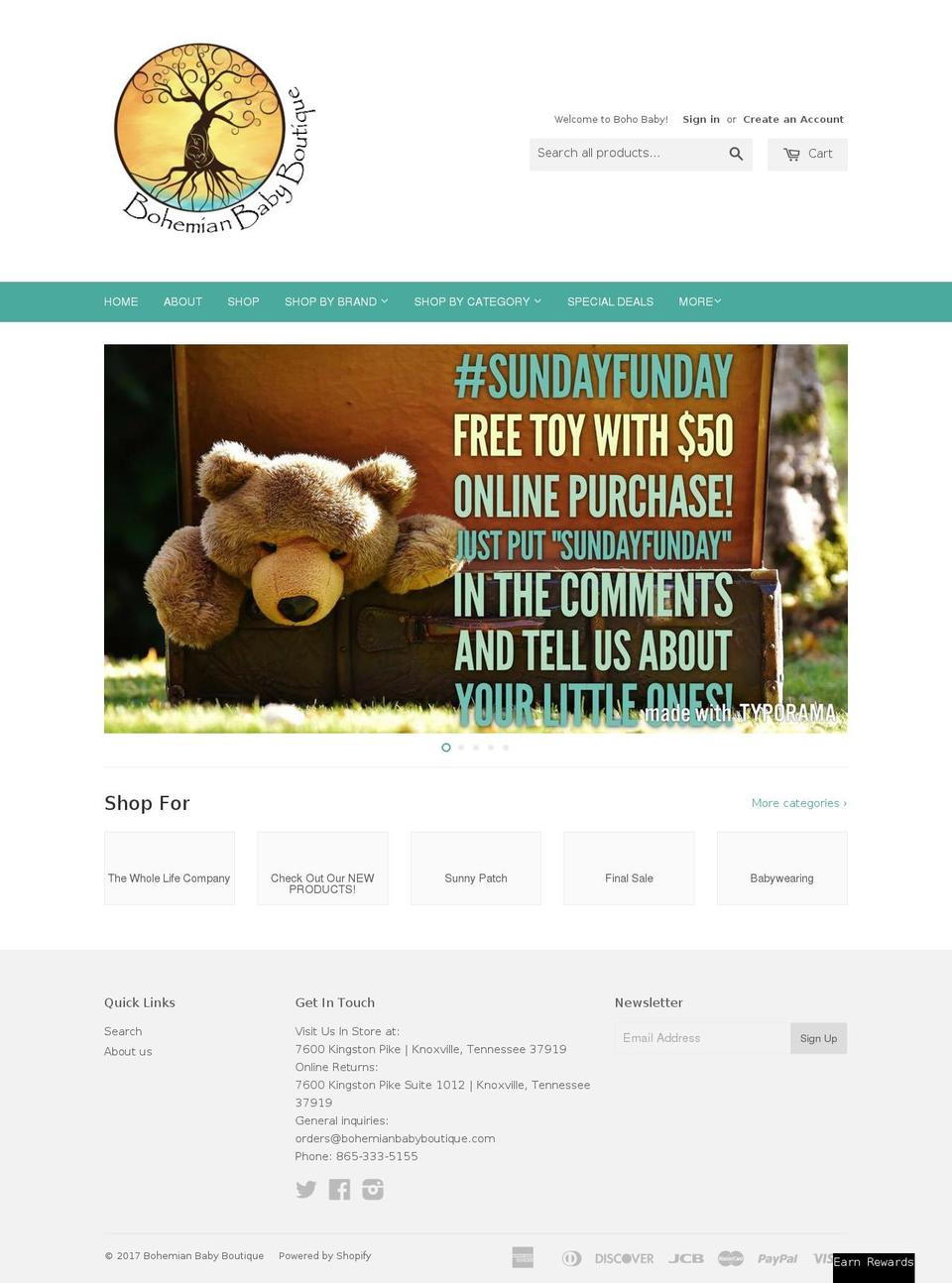fluffnstuffknoxville.com shopify website screenshot