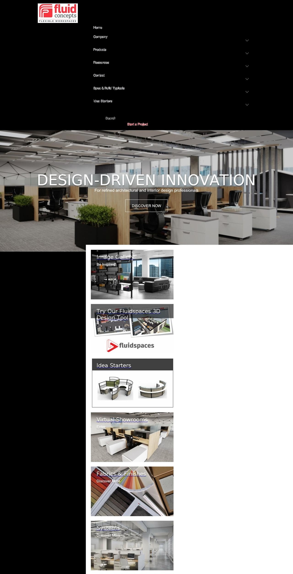 fluidconcepts.ca shopify website screenshot