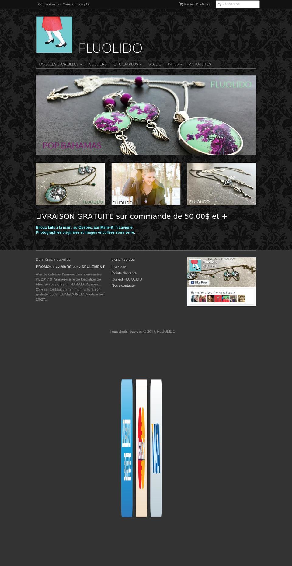 fluolido.com shopify website screenshot
