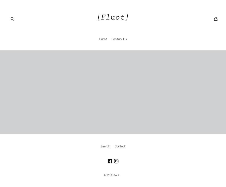 fluotconcepts.com — Shopify storefront screenshot