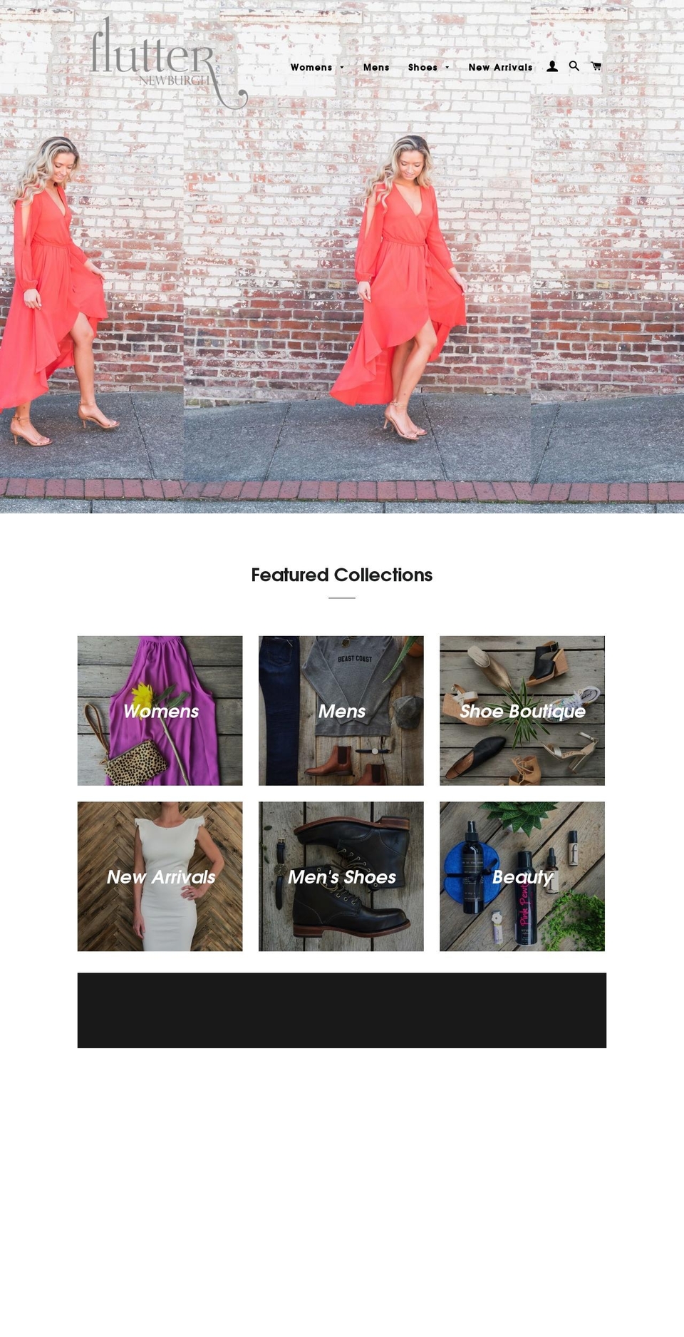 flutterhome.com shopify website screenshot