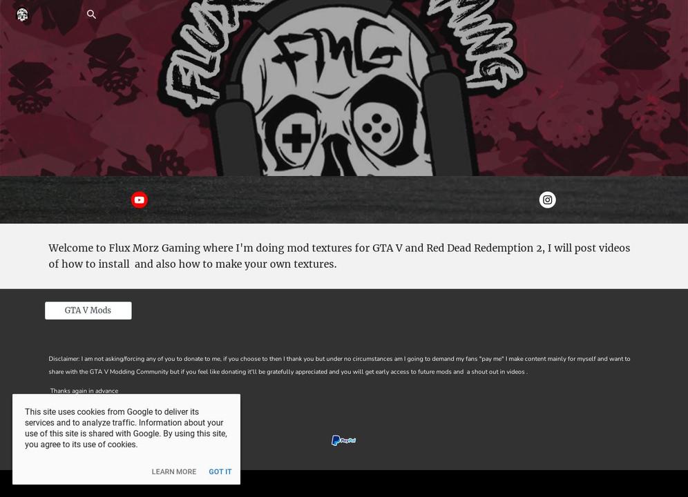 fluxwitus.com — Shopify storefront screenshot
