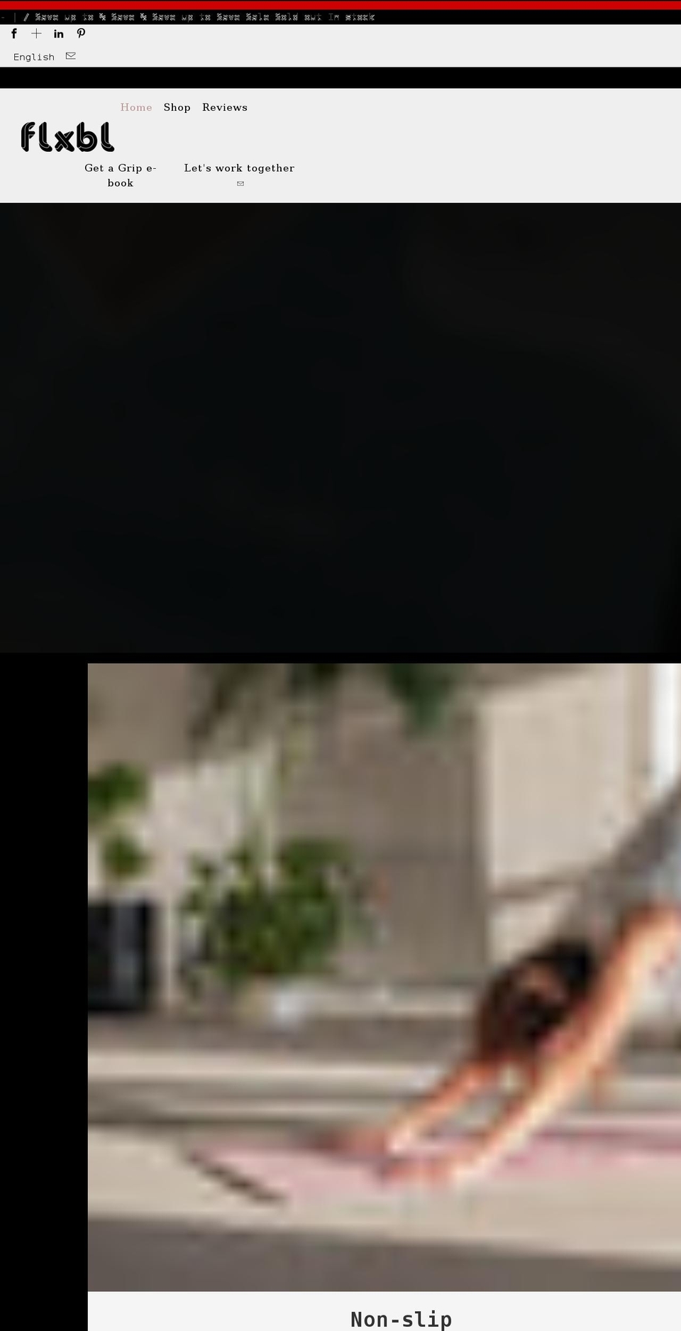 flxblyoga.com — Shopify storefront screenshot