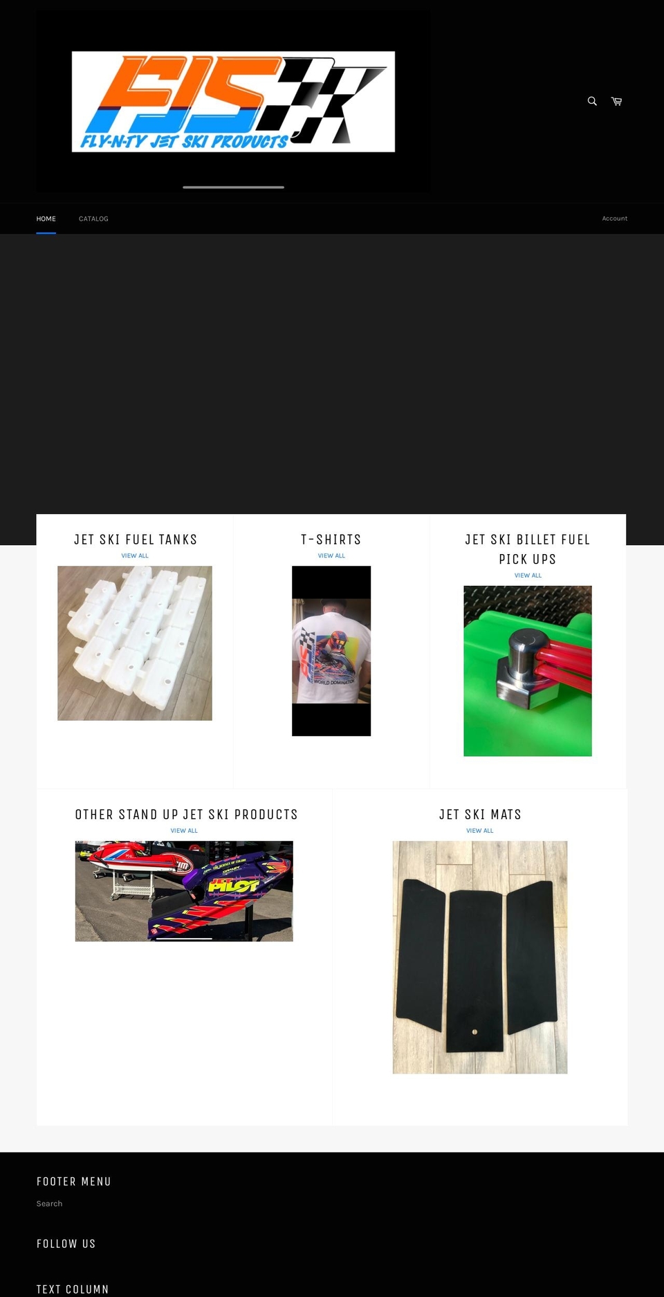 fly-n-ty.com shopify website screenshot