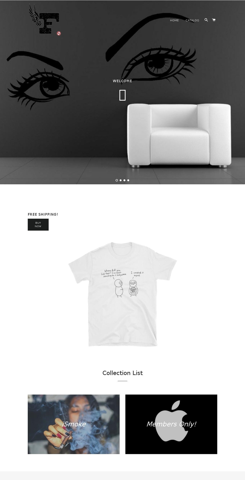 flyandoriginal.com shopify website screenshot