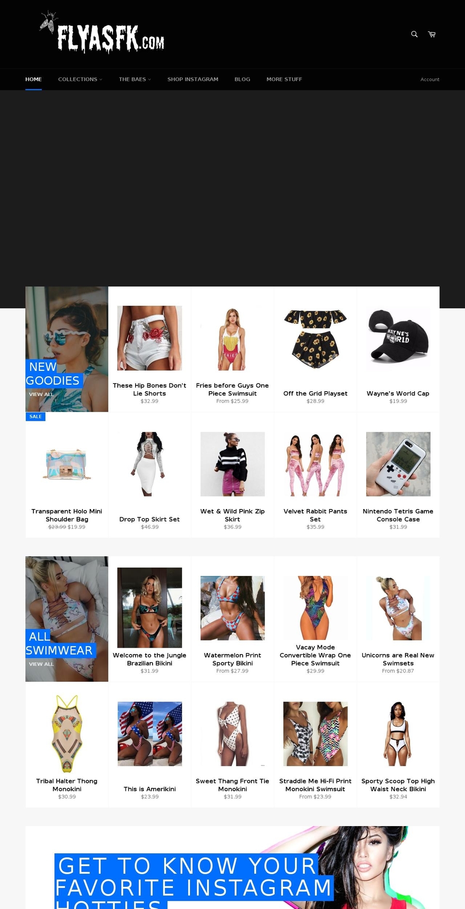 flyasfk.com — Shopify storefront screenshot