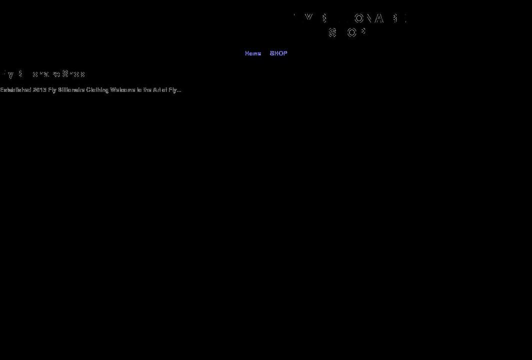 flybillionaireshop.com shopify website screenshot