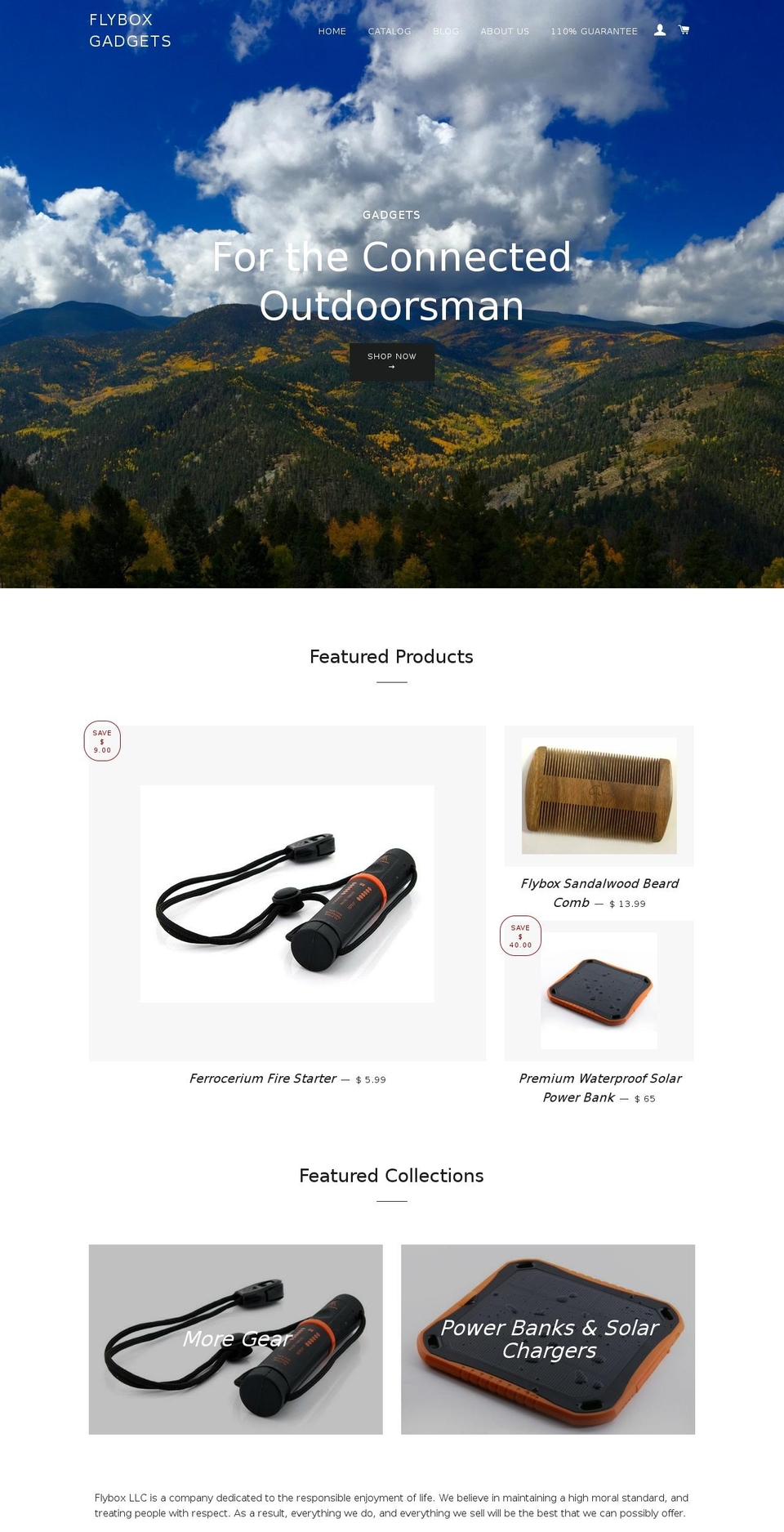 flyboxgadgets.com shopify website screenshot