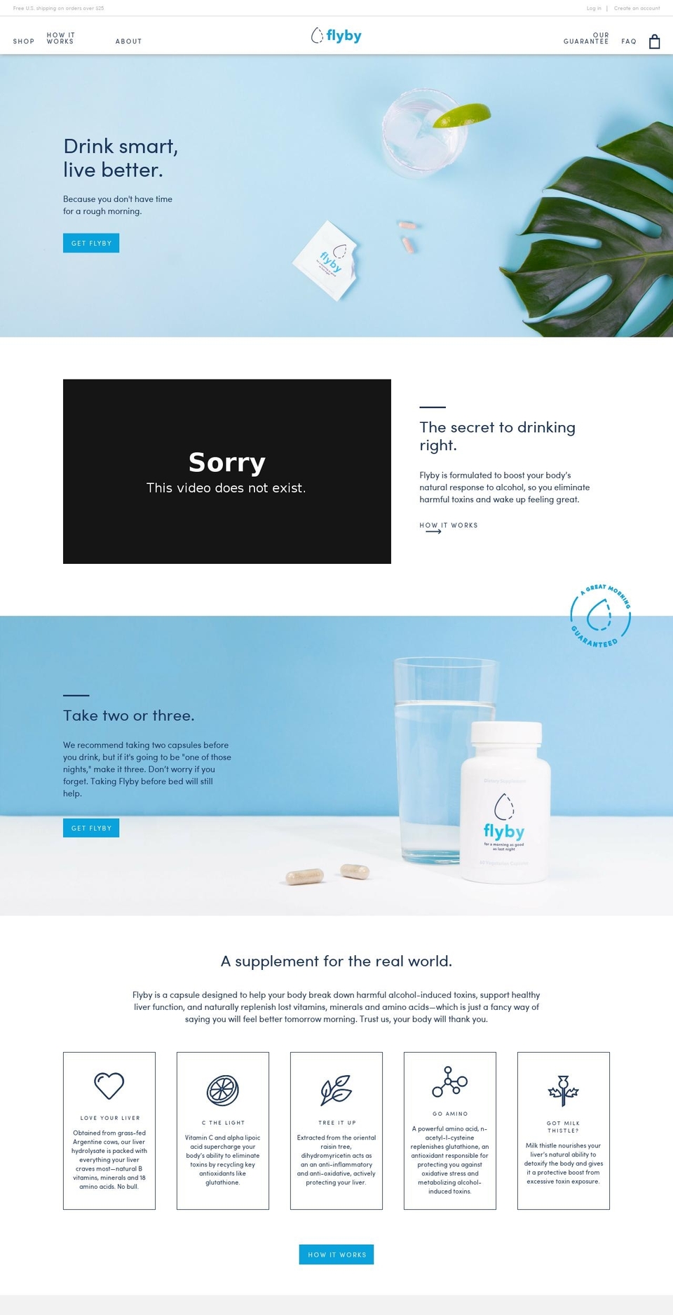 flyby.co shopify website screenshot