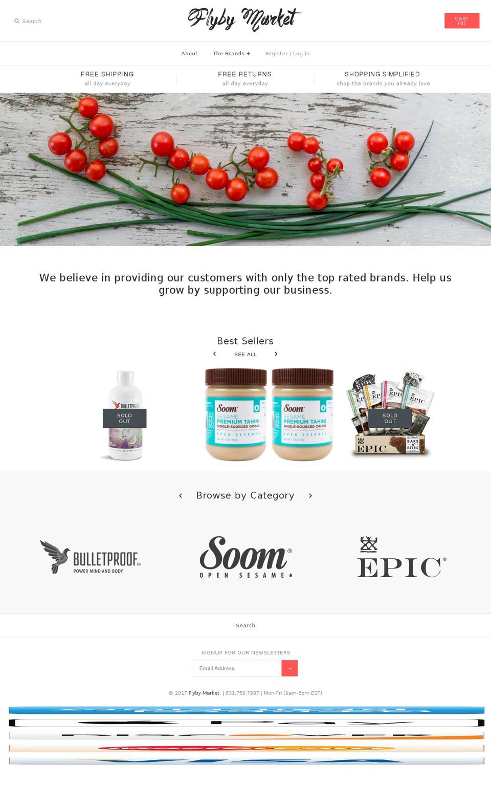 flybymarket.com shopify website screenshot