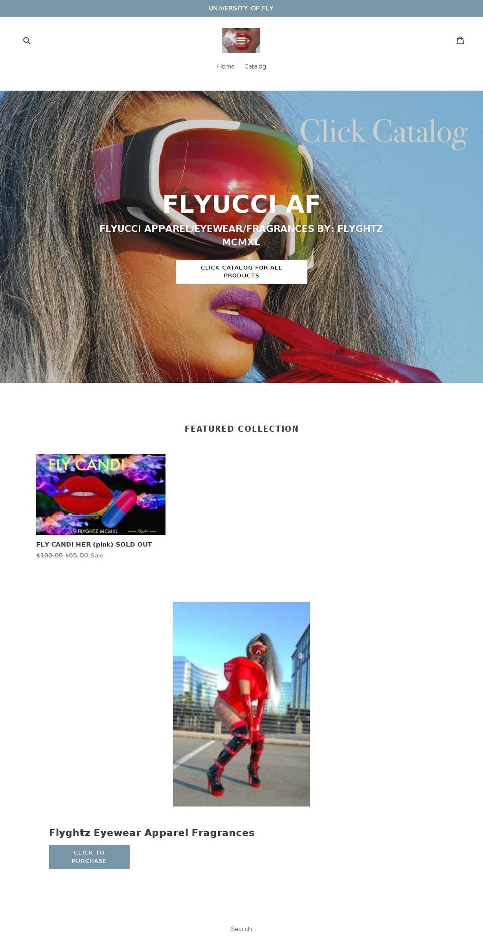 flyghtz.com — Shopify storefront screenshot