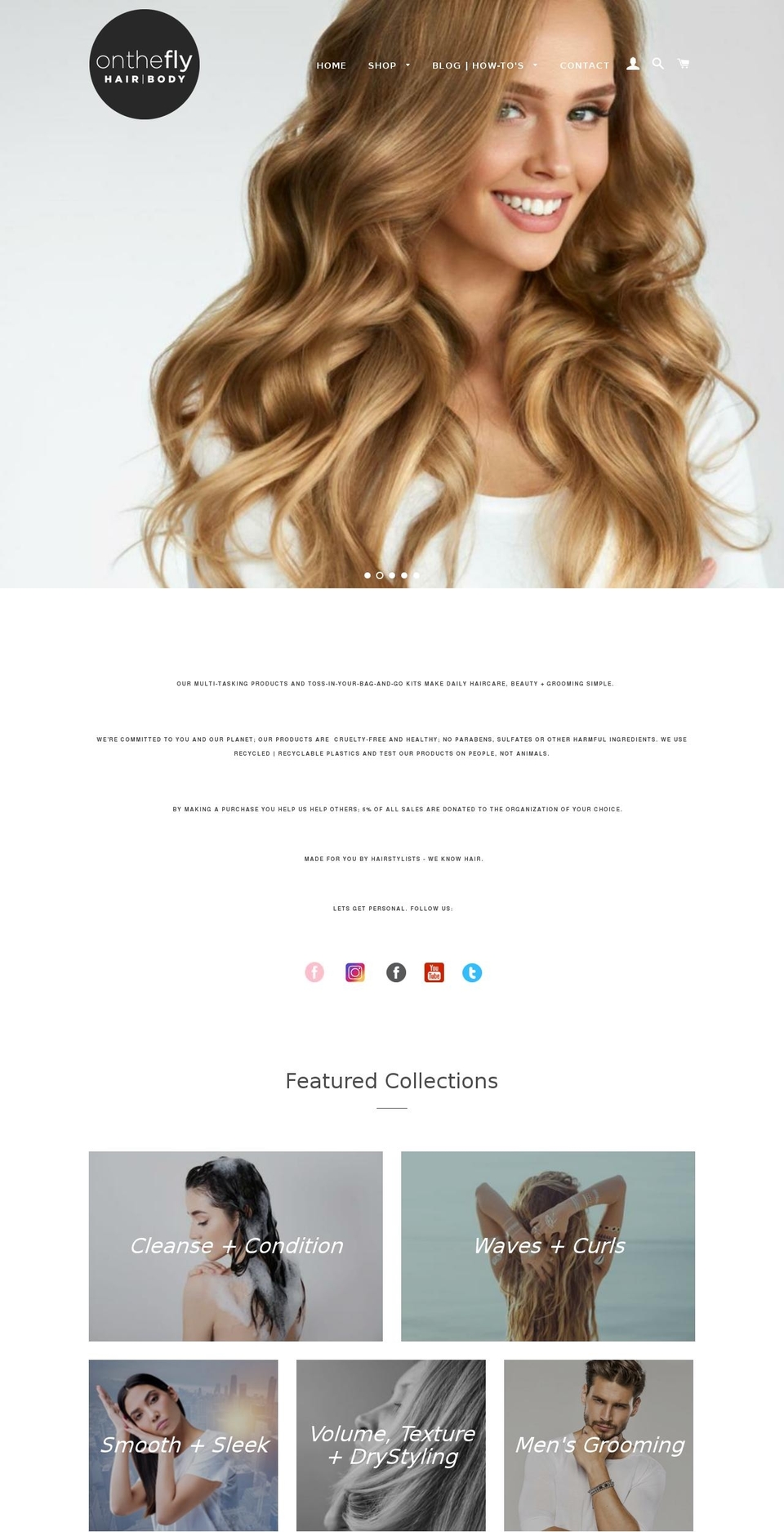 flygirlbeautybar.com — Shopify storefront screenshot