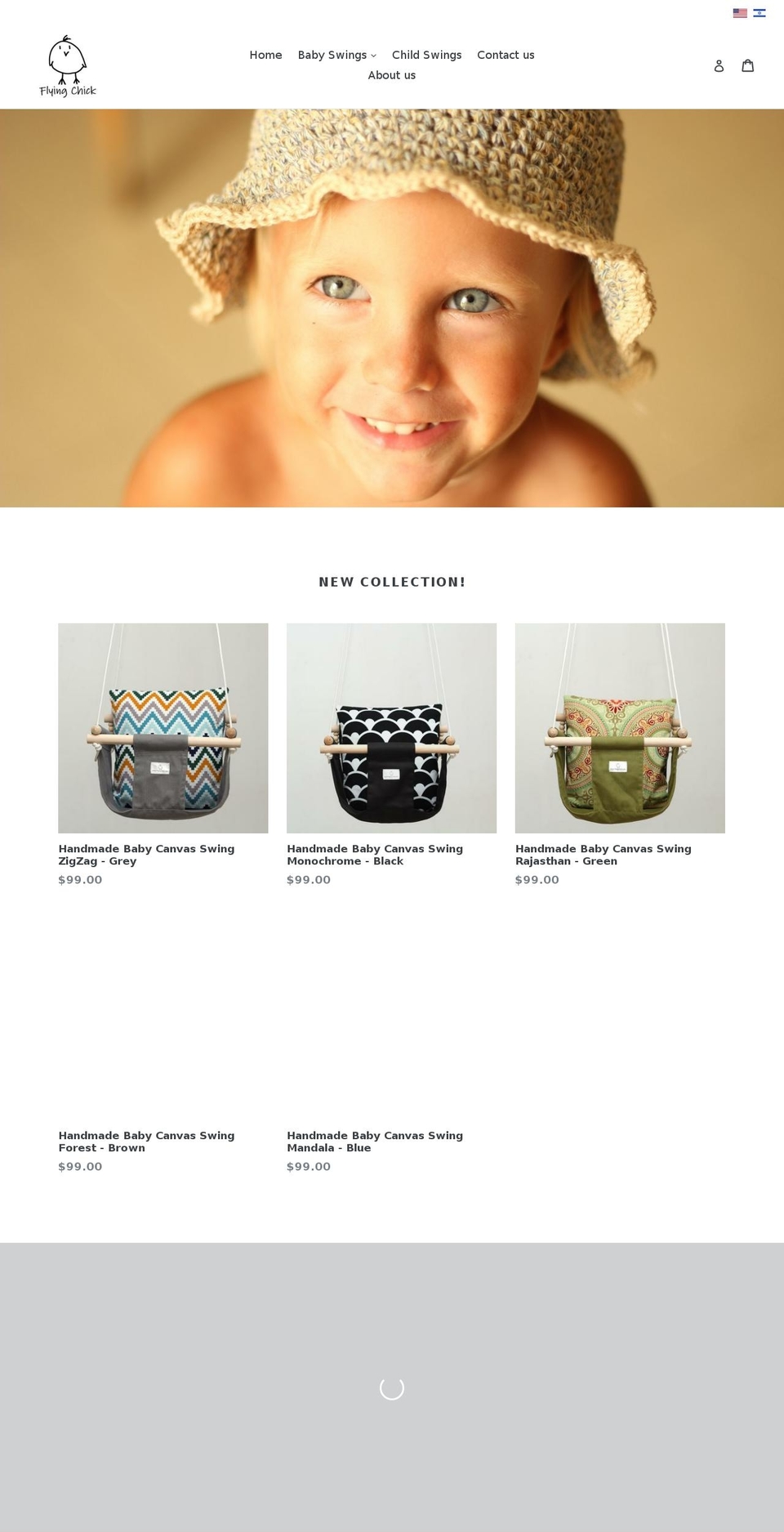 flyingchick.com shopify website screenshot