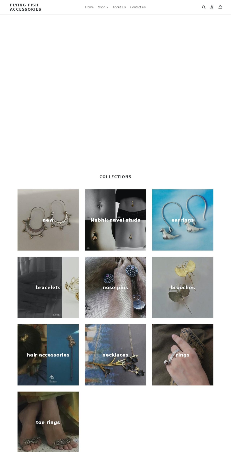 flyingfishaccessories.com — Shopify storefront screenshot