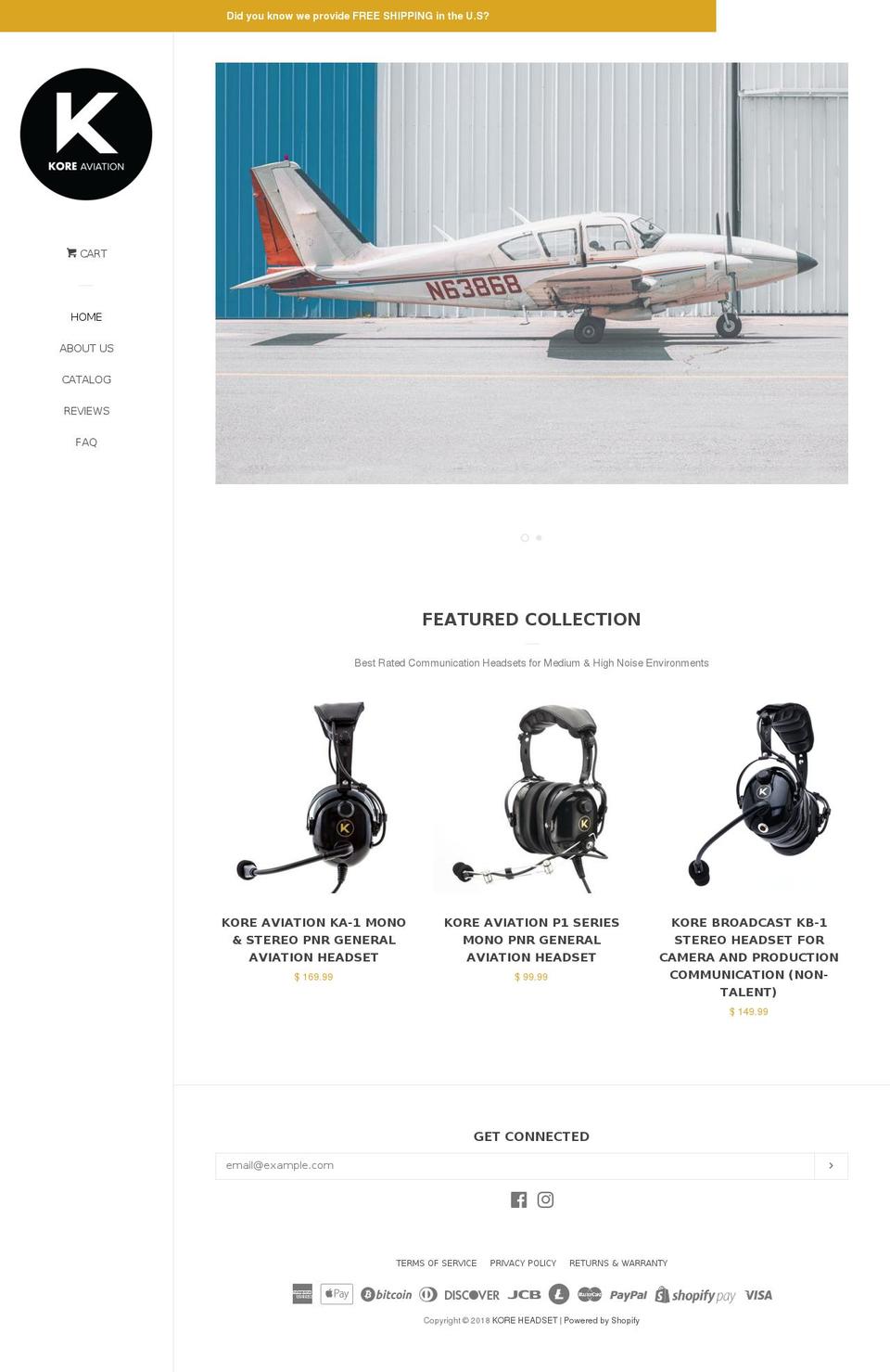 flyingheadset.com — Shopify storefront screenshot
