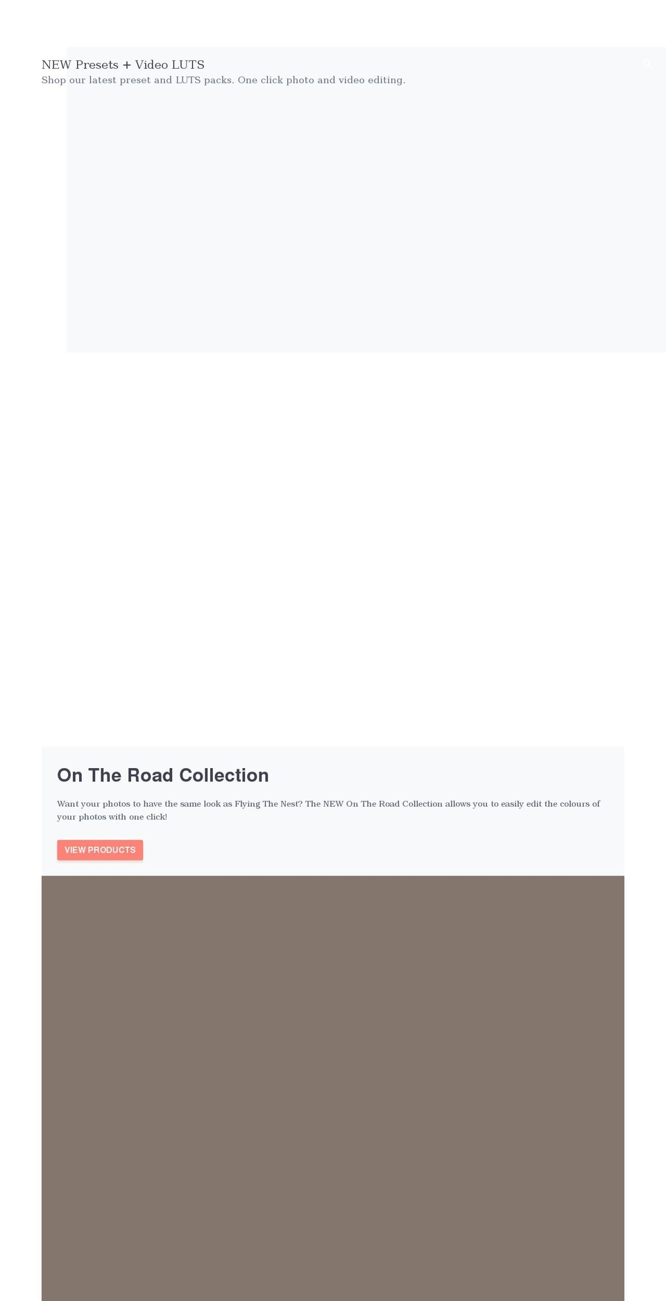 flyingthenestshop.com shopify website screenshot