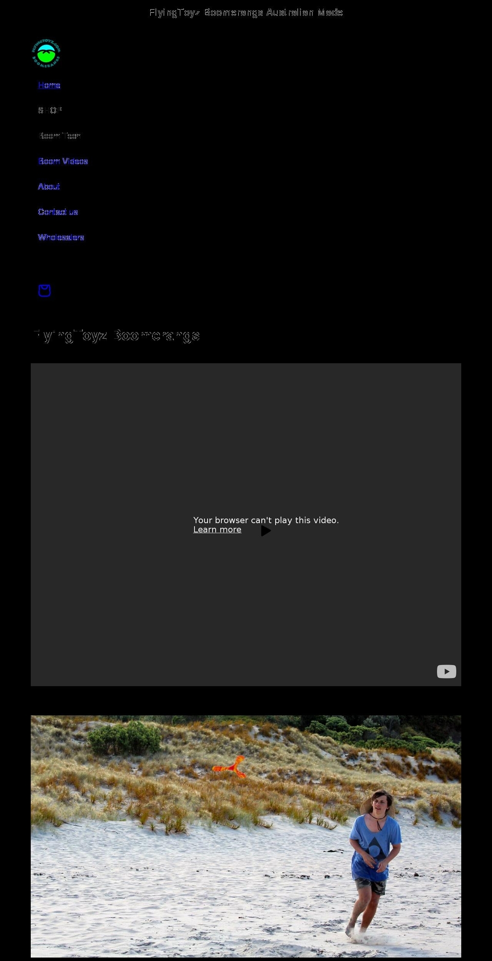 flyingtoyz.com shopify website screenshot