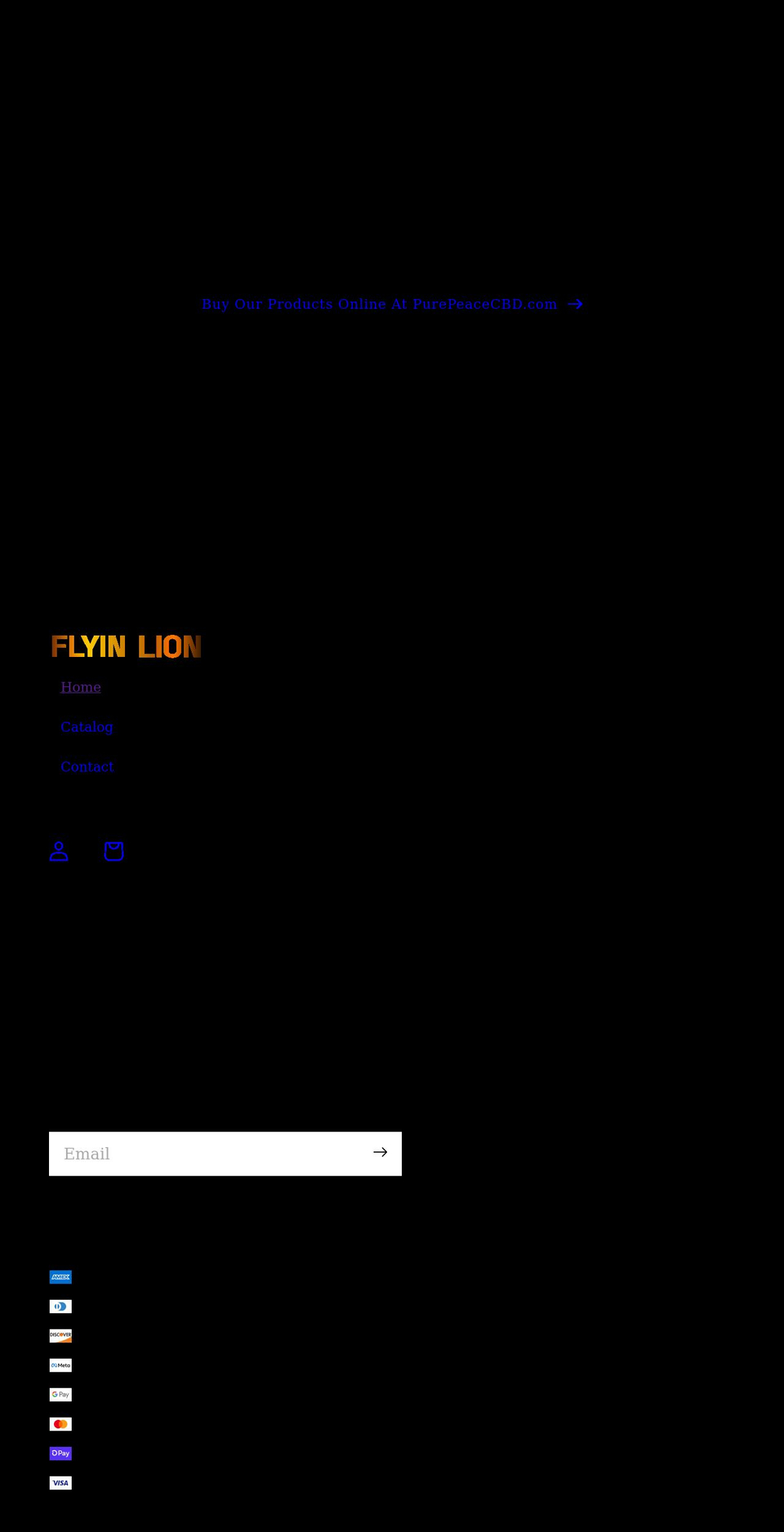 flyinlion.com shopify website screenshot