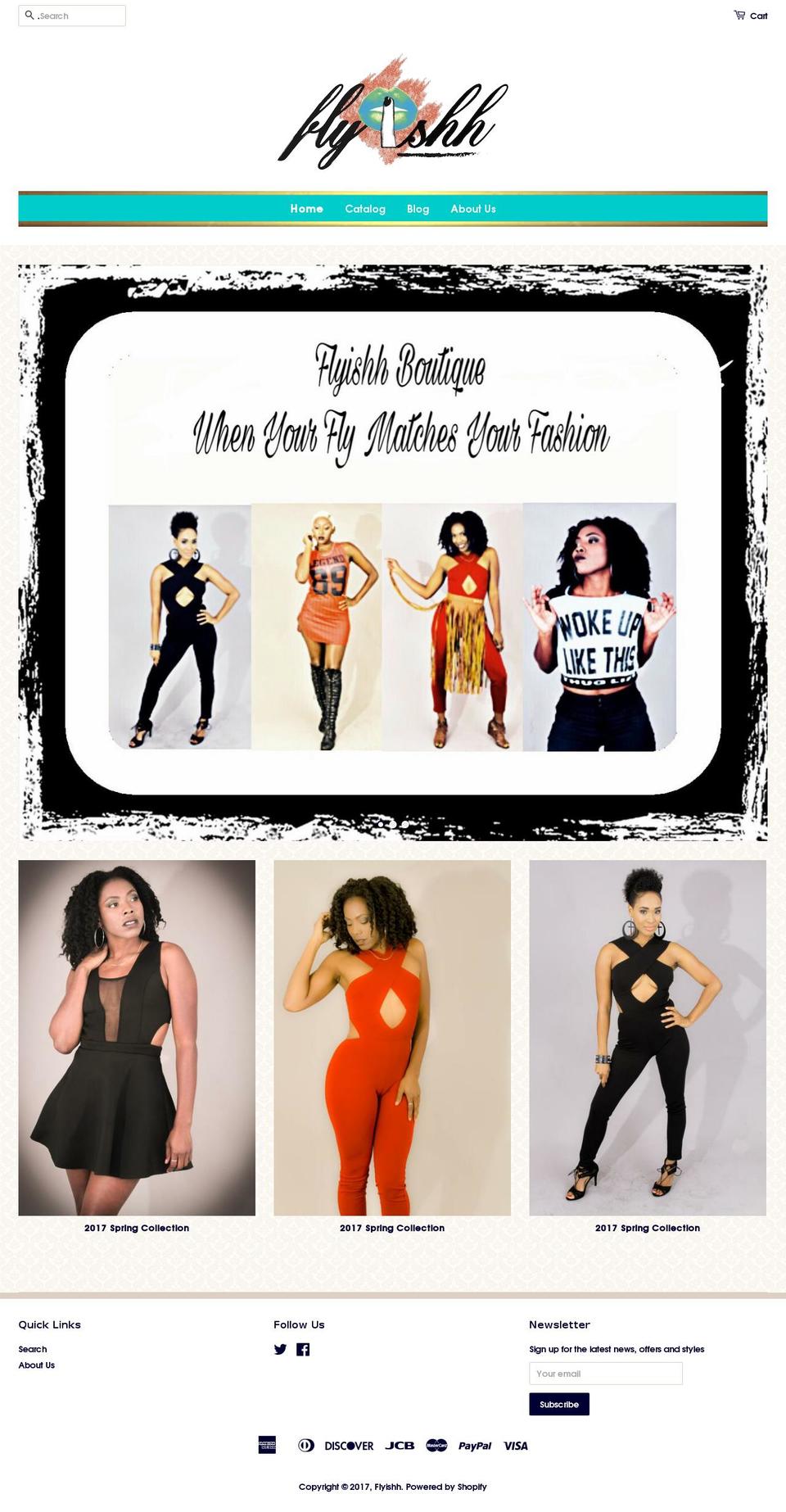 flyishhboutique.com shopify website screenshot