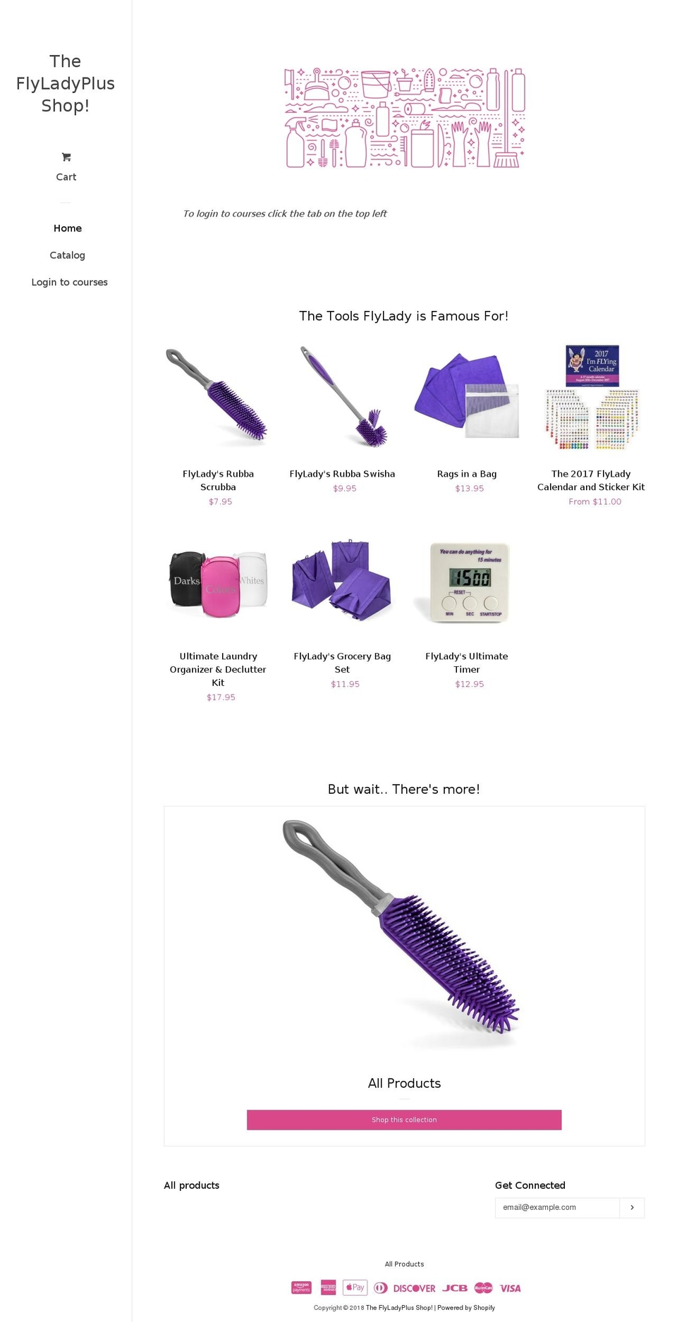 flyladyplus.com — Shopify storefront screenshot