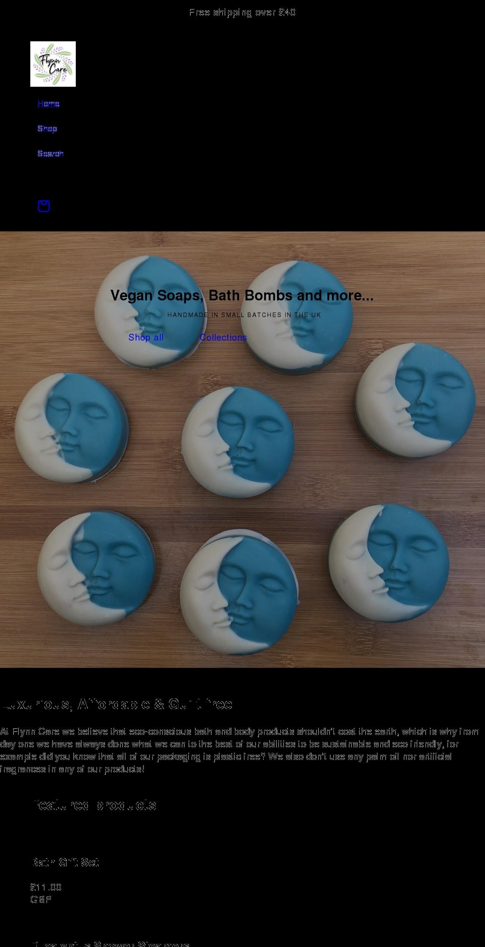 flynncare.com shopify website screenshot