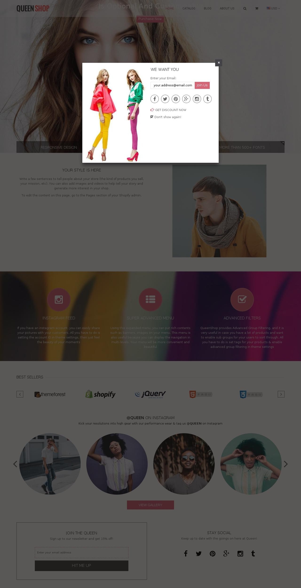 queen-v1-2 Shopify theme site example flynni.com