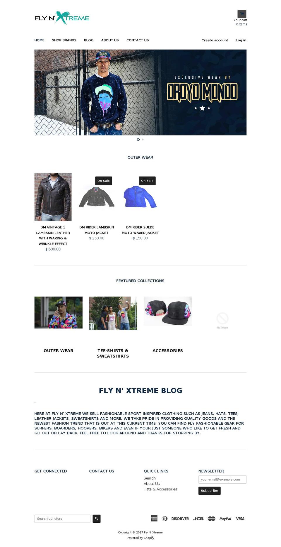 flynxtreme.com shopify website screenshot