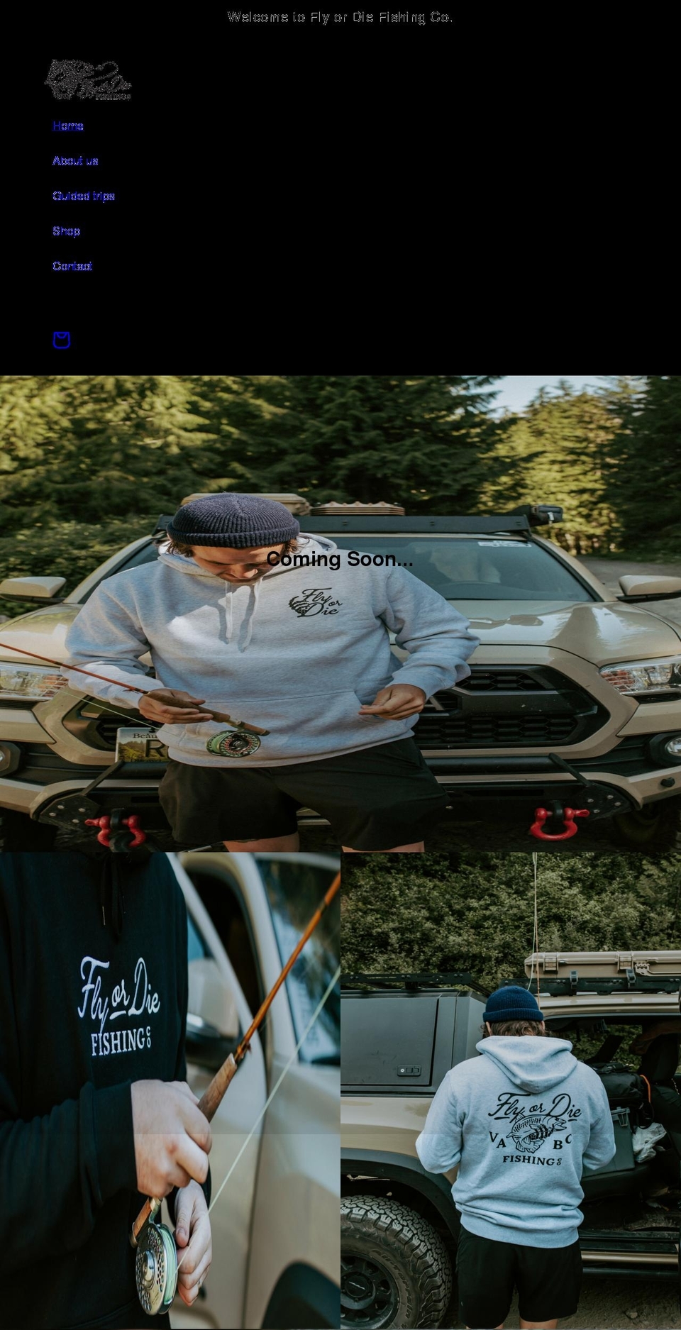 flyordie.ca shopify website screenshot