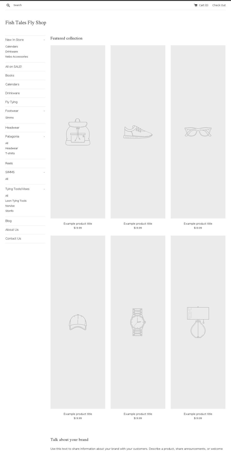 flyshop.ca shopify website screenshot