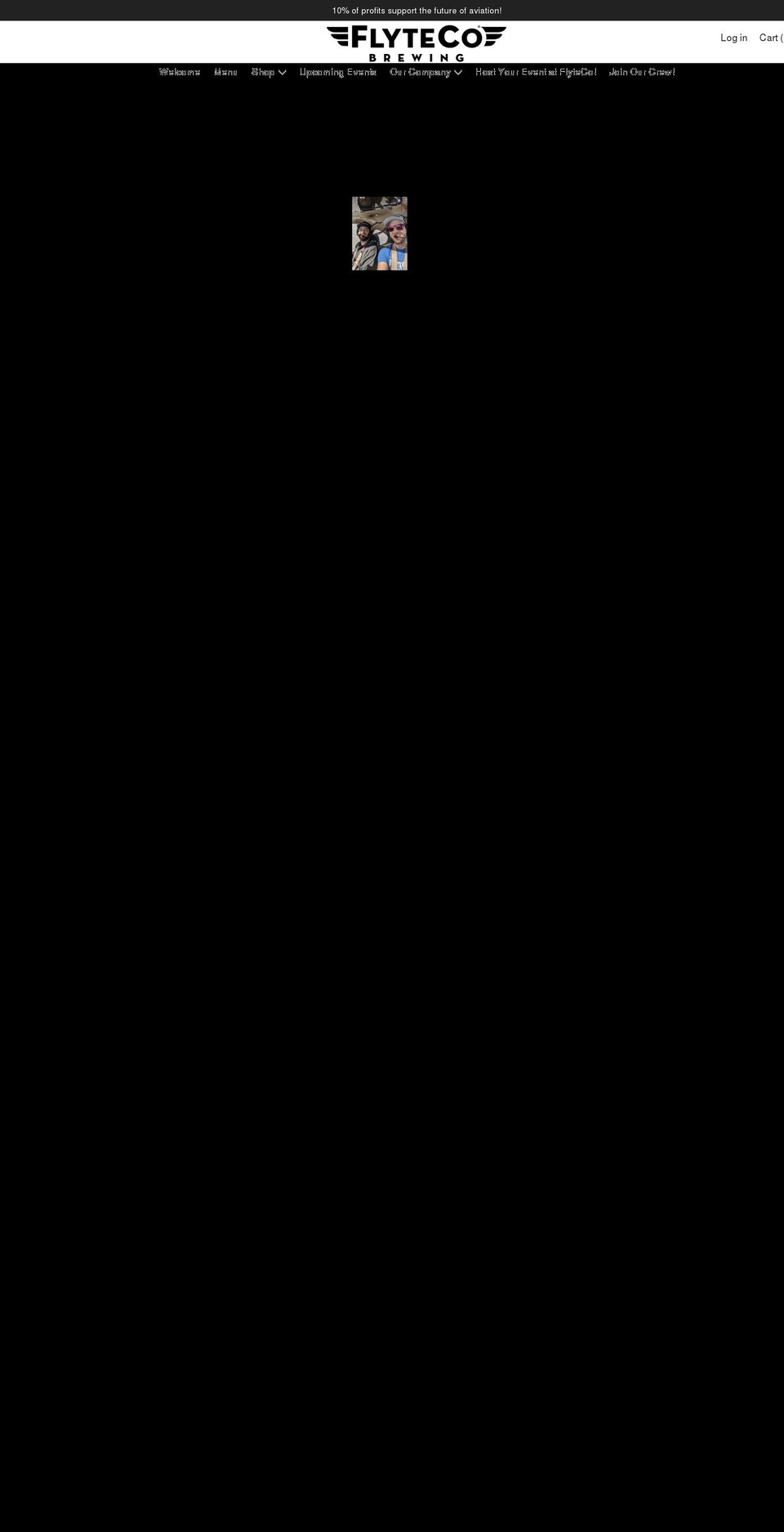 flytecobeer.com shopify website screenshot