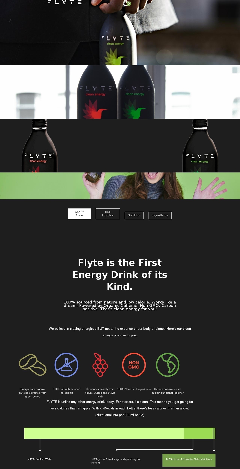 flytedrink.com — Shopify storefront screenshot