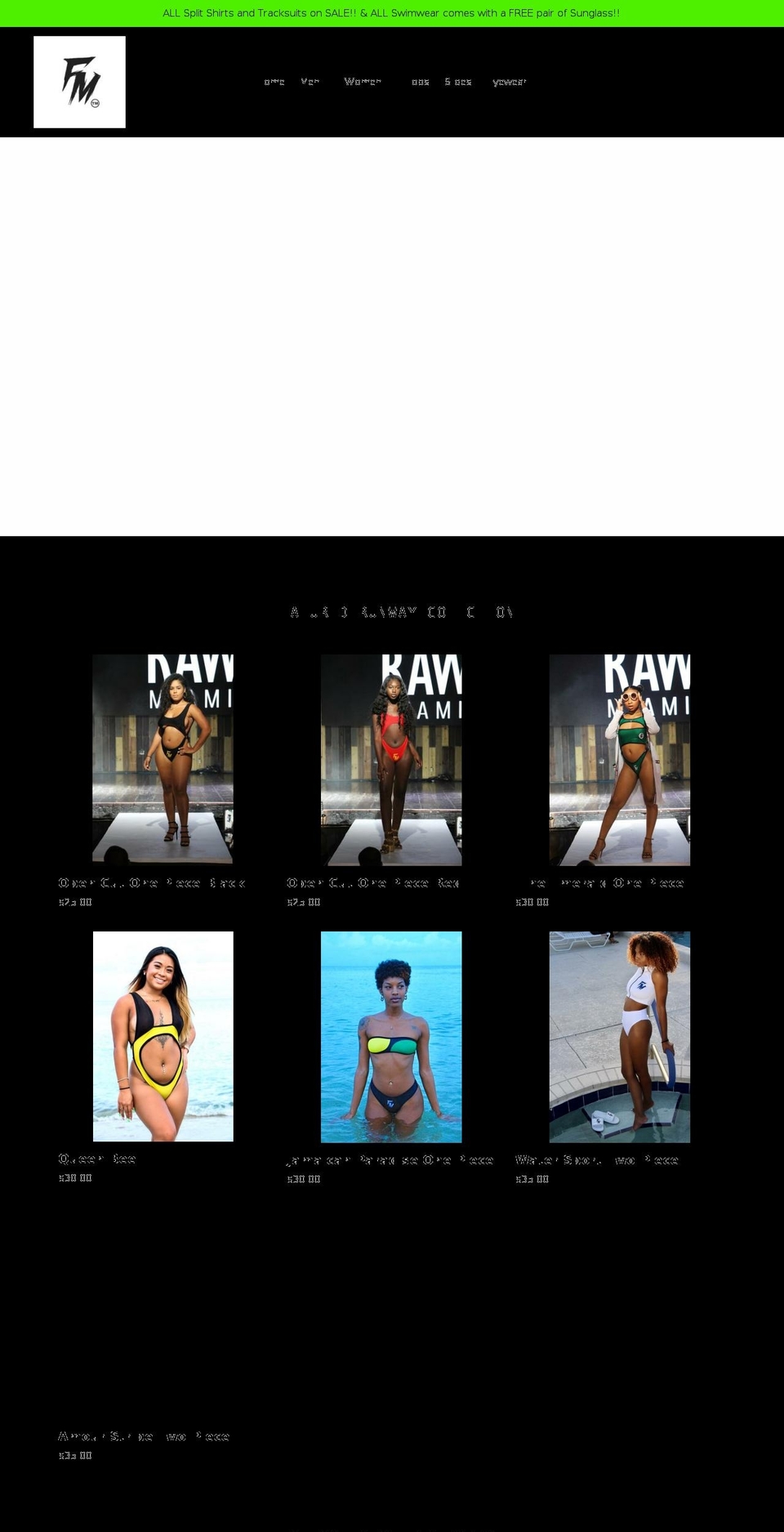fmapparell.com shopify website screenshot