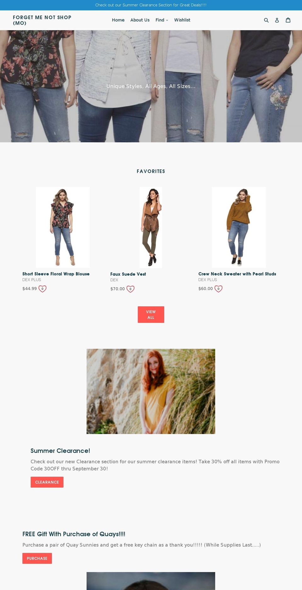 fmnboutique.com shopify website screenshot